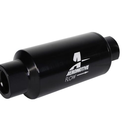 Aeromotive In-Line Filter 10AN 10 Micron Microglass Element Bright-Dip Black 2in OD - Image 10