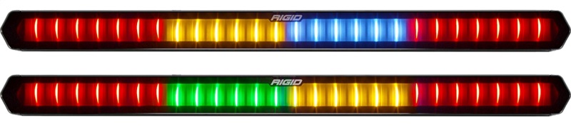 Rigid Industries 28in Chase Light Bar Universal - Rear Facing 27 Mode 5 Color LED Light Bar - Image 5