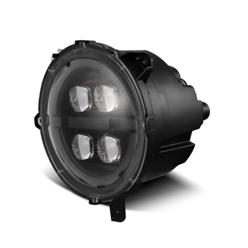 AlphaRex 18-23 Jeep Wrangler JL/Gladiator JT LED Proj Headlights Alpha-Blk w/ Activ Light/Seq Signal - Image 3