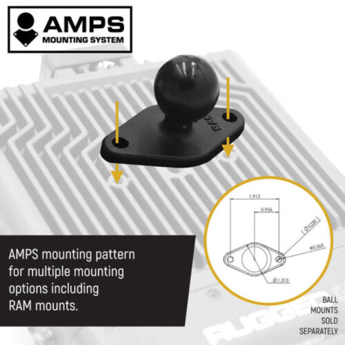 Rugged Radios Rambler G4 GMRS Band Mobile Radio with Stealth Antenna - Image 7