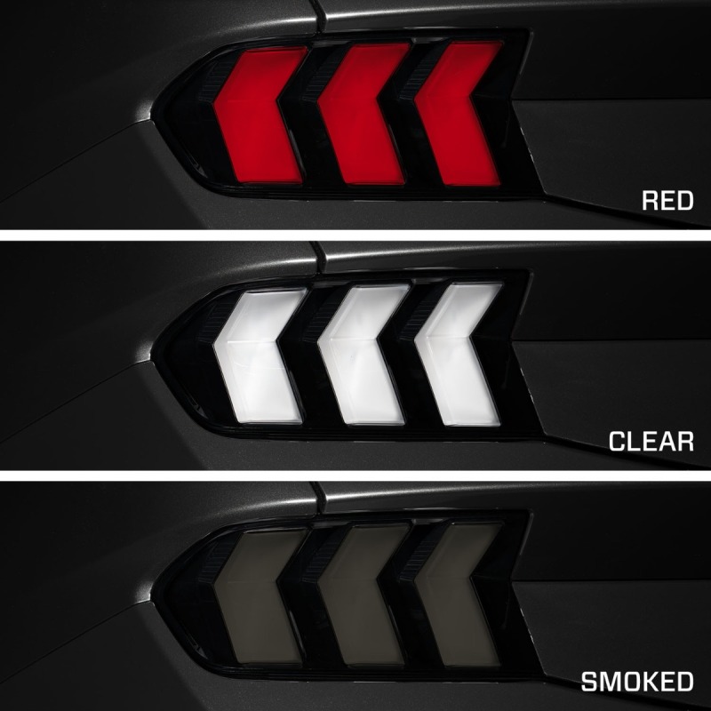 Form Lighting 2024+ Ford Mustang Sequential LED Tail Lights Clear (Pair) - Image 7