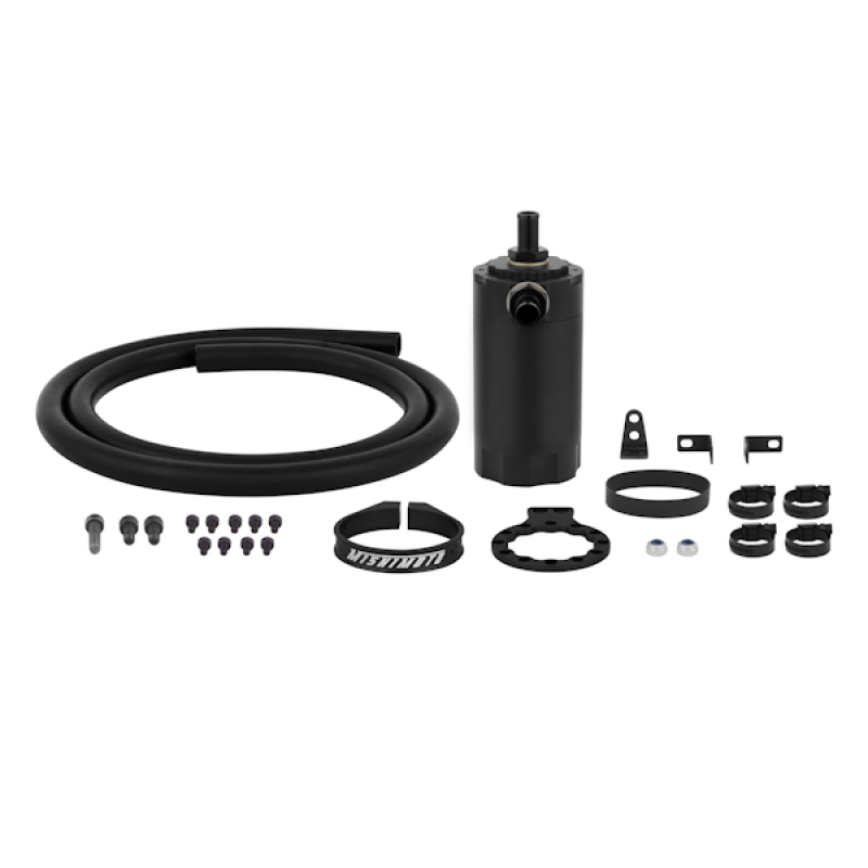 Mishimoto Universal Baffled Oil Catch Can - Black - Image 2