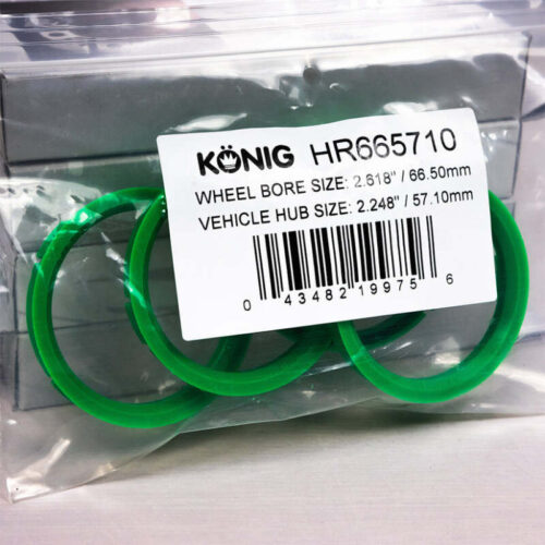 Alternative view of Konig Hub Ring Set (4pcs) - 66.5mm O.D. / 57.1mm I.D.