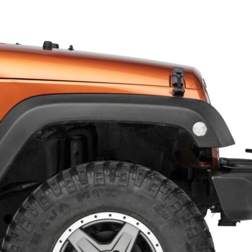 Raxiom for 2007-2018 Jeep Wrangler JK Axial Series LED Side Marker Lights- Clear - Image 4