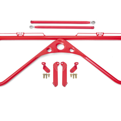 BMR Suspension 16-24 6th Gen Camaro Harness Bar - Red - Image 2