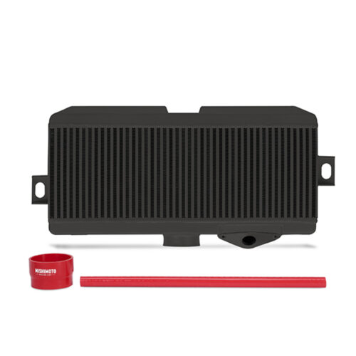 Mishimoto Intercooler Kit - Powder Coated Black & Red Hoses for Subaru 08-15 WRX STi Top-Mount
