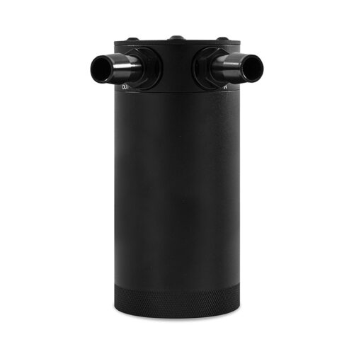 Mishimoto 2-Port Universal XL Baffled Catch Can - Black - Image 5
