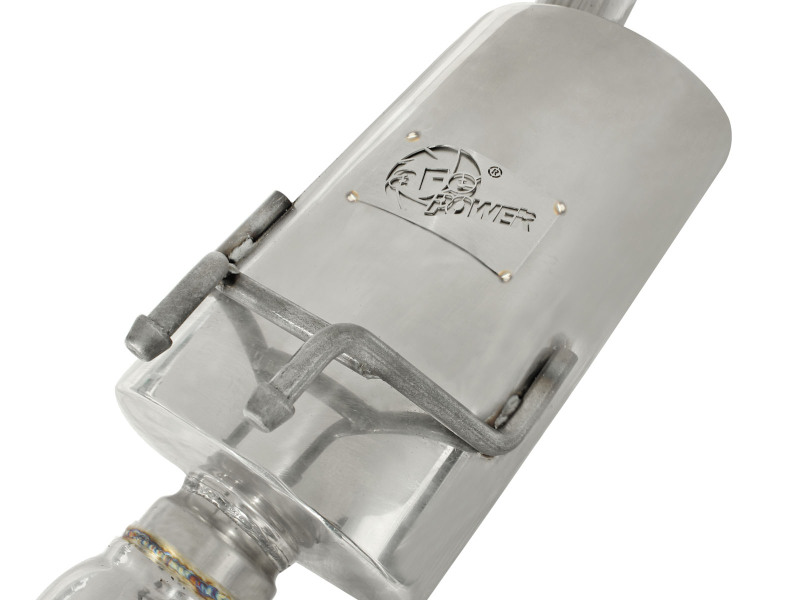 aFe Power Takeda Exhaust 2.5in Dia 304SS Axle-Back w/Polished Tip 06-11 Honda Civic EX Sedan L4 1.8L - Image 7