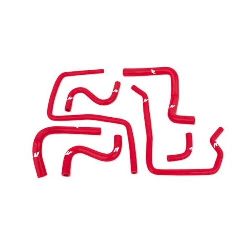 Mishimoto Ancillary Hoses for 04-07 Subaru STI / 06-07 WRX Red Silicone - Image 5