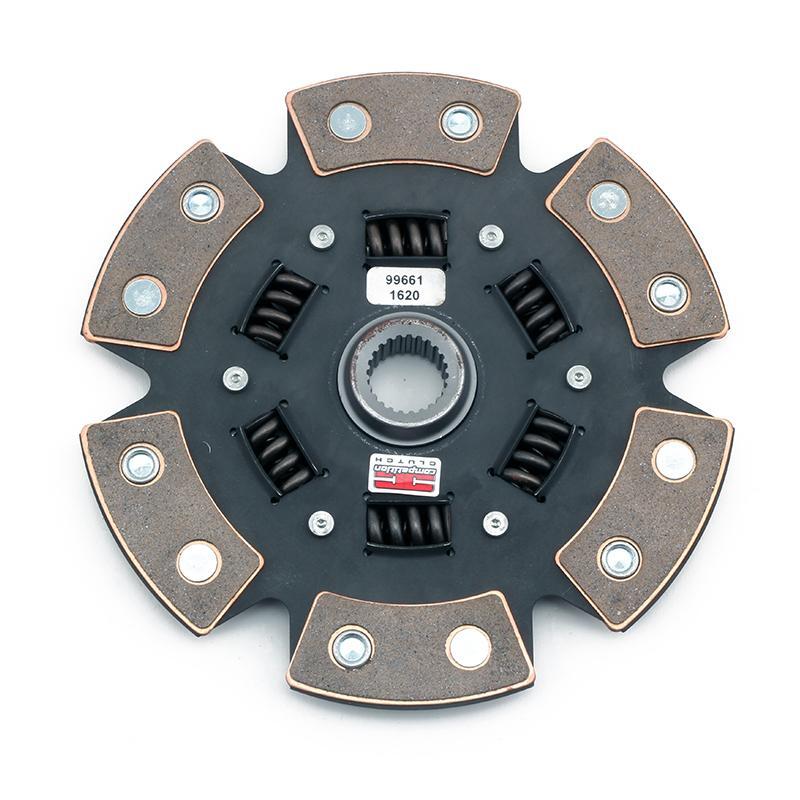Competition Clutch 1990-1991 Acura Integra Stage 4 - 6 Pad Ceramic Clutch Kit - Image 2