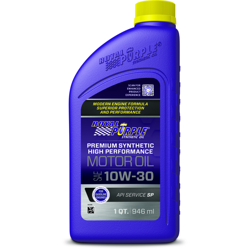 Royal Purple Premium Synthetic High Performance Multi-Grade 10W30 Motor Oil - 1 Quart