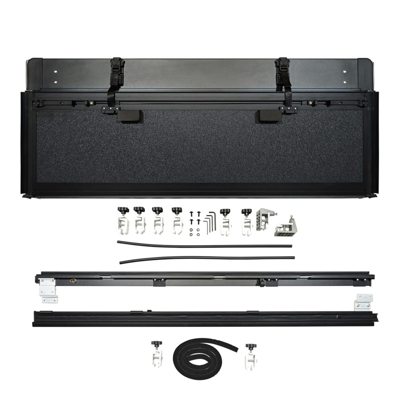 Westin 24-26 Toyota Tacoma 2WD/4WD 5ft. Bed Hard Tri-Fold Tonneau Cover - Black - Image 10