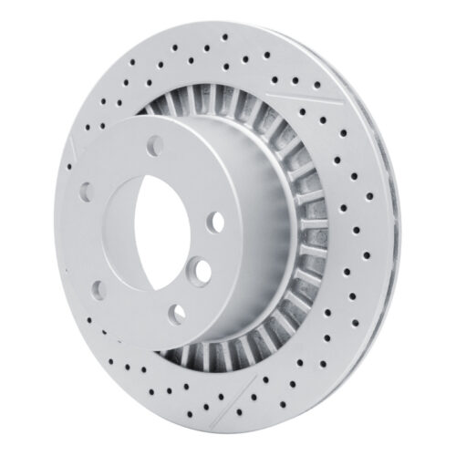 DFC 13-18 Mercedes-Benz G65 AMG Rear Drilled GeoSPEC Coated Rotor and Slotted - Image 2