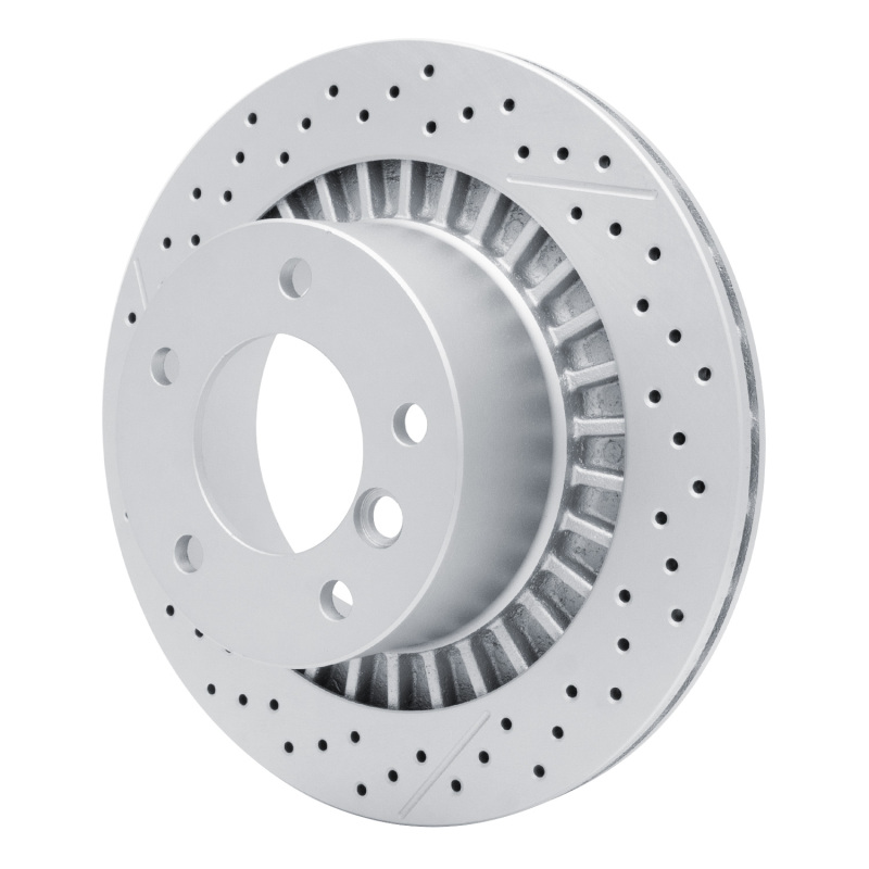 DFC 13-18 Mercedes-Benz G65 AMG Rear Drilled GeoSPEC Coated Rotor and Slotted - Image 2
