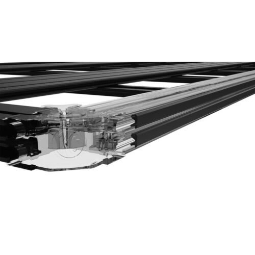 Alternative view of KC HiLiTES Platform One Roof Rack Channel Cover (Does Not Include Rack)