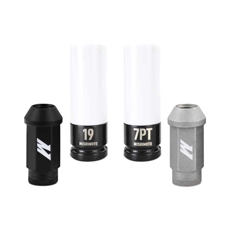 Mishimoto Steel Locking Lug Nuts M14x1.5 24pc Set Black - Image 4