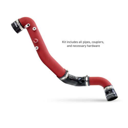 Mishimoto Intercooler Kit w/Pipes - Black Intercooler/Red Pipes for 2023+ Honda Civic Type-R - Image 3