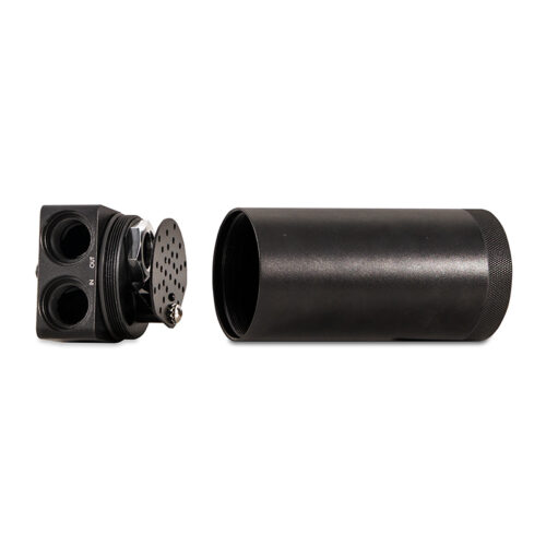 Mishimoto Baffled Oil Catch Can Kit - Black for 2018+ Jeep Wrangler JL 2.0L - Image 4