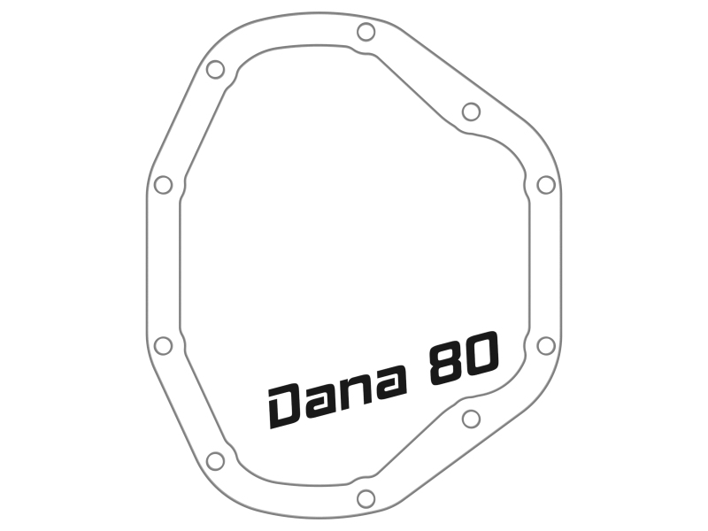 aFe Power Cover Diff Rear Machined COV Diff R Dodge Diesel Trucks 94-02 L6-5.9L (td) Machined - Image 4