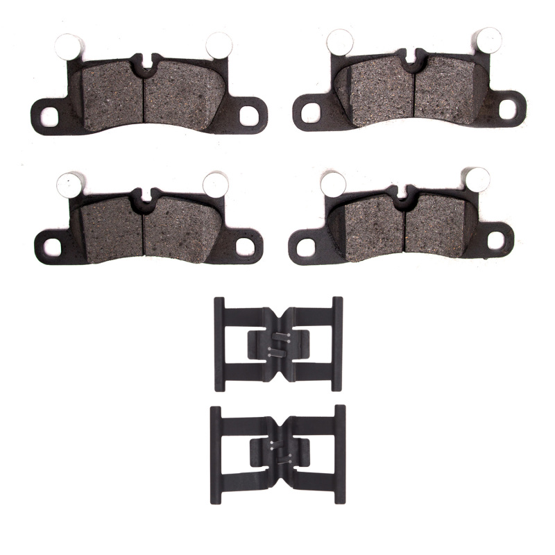 DFC 12-23 Porsche Boxster Rear 5000 Advanced Low Metallic Brake Pads and Hardware Kit