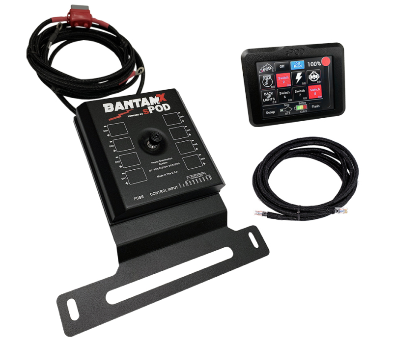 sPOD 870040 BantamX Touchscreen for JL/JT