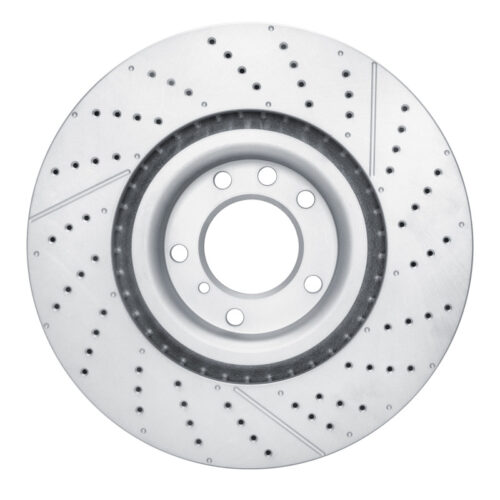 DFC 13-18 Mercedes-Benz G63 AMG Front Drilled GeoSPEC Coated Rotor and Slotted - Image 5