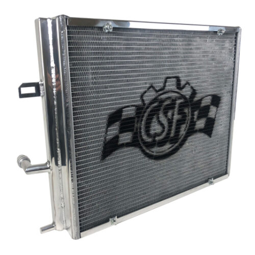 Alternative view of CSF BMW B58/B48 Front Mount Triple-Pass Heat Exchanger w/Rock Guard