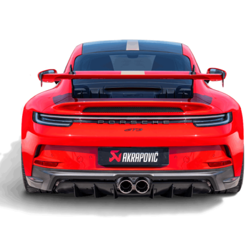 Akrapovic for 21-22 Porsche 911 GT3 (992) Rear Carbon Fiber Diffuser - Matte