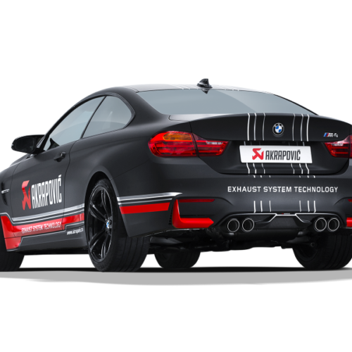 Akrapovic for 14-17 BMW M3/M4 (F80/F82) Slip-On Line (Titanium) (Req. Tips) - Image 6