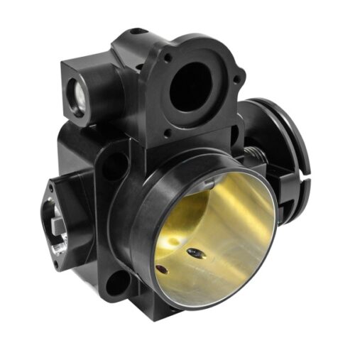 Alternative view of Skunk2 Pro Series Mitsubishi EVO VII/VIII/IX 68mm Billet Throttle Body (Black Series) (Race Only)