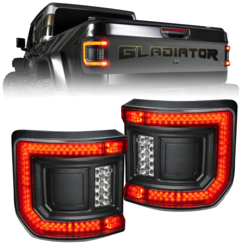 Alternative view of Oracle 2020+ Jeep Gladiator JT Flush Mount LED Tail Lights - Tinted Lens