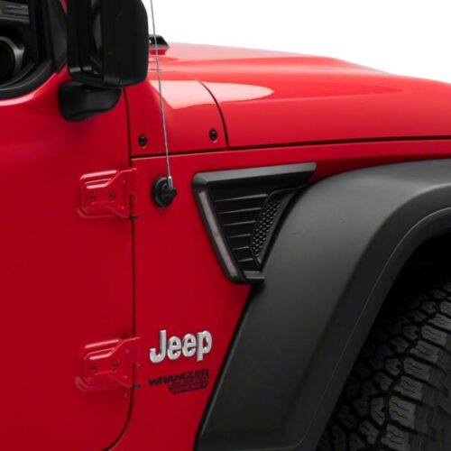 Raxiom for 2018-2023 Jeep Wrangler JL LED Fender Vent Lighting w/ DRL and Turn Signal - Image 10