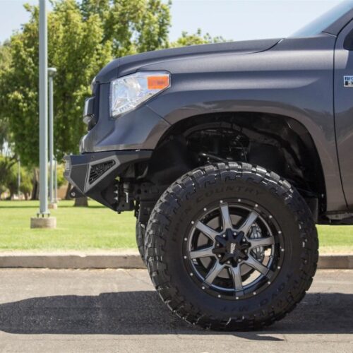 Addictive Desert Designs for 2014+ Toyota Tundra Stealth Fighter Front Bumper w/Winch Mount & Sensors - Image 4