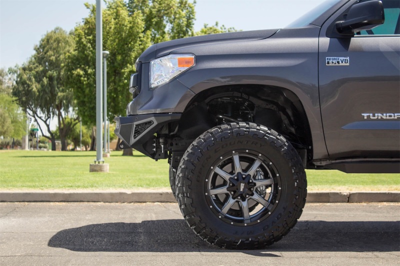 Addictive Desert Designs for 2014+ Toyota Tundra Stealth Fighter Front Bumper w/Winch Mount & Sensors - Image 4