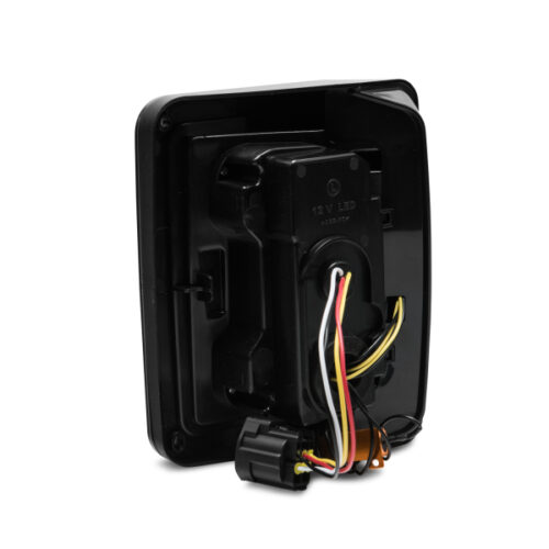 Raxiom for 2007-2018 Jeep Wrangler JK LED Tail Lights- Black Housing (Smoked Lens) - Image 4