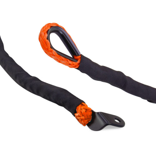 Borne Off-Road Winch Hook - 3/8in Rope - Hand Strap - Orange - Image 4