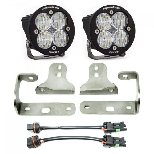 Baja Designs for 2018 Wrangler JL Squadron Sport Series Fog Pocket Kit