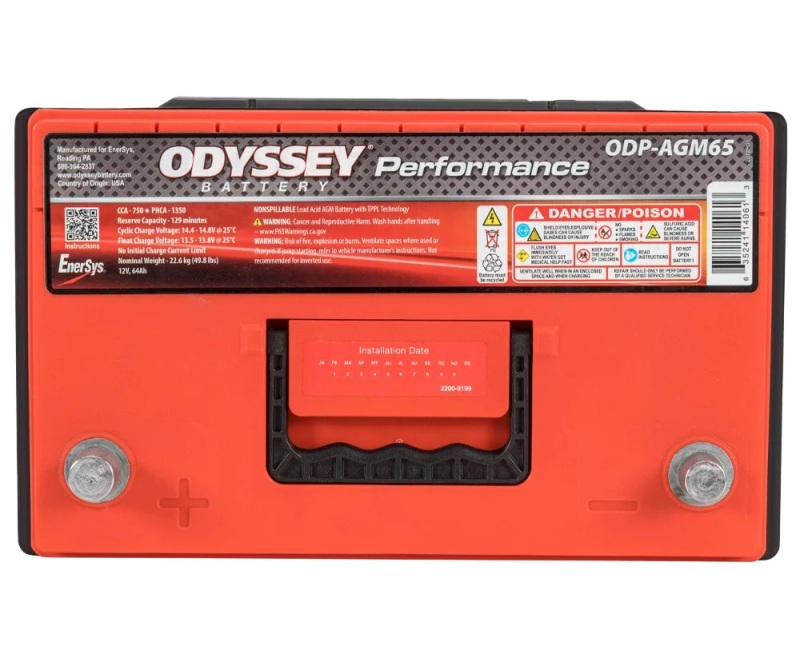 Odyssey Battery Auto/Truck/Heavy Duty & Commercial Performance AGM Battery (65-760) - Image 3