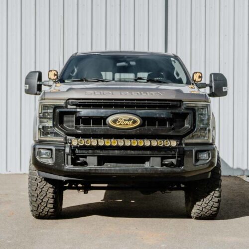 KC HiLiTES 2017+ Ford Super Duty Front Bumper Light Bar Mount For 40in Flex Era LED Light Bar - Image 5