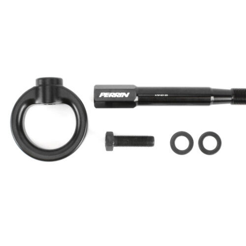 PERRIN 25-26 Subaru Forester (Base/Ltd-Prem-Sport-Touring Incl. Hybrid/Wldrns) FR Tow Hook Kit - Bk - Image 4