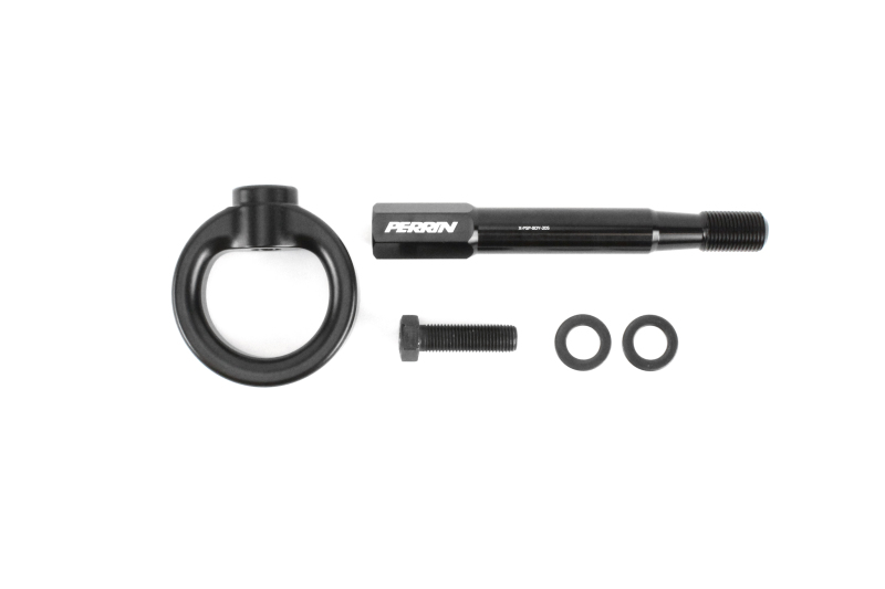 PERRIN 25-26 Subaru Forester (Base/Ltd-Prem-Sport-Touring Incl. Hybrid/Wldrns) FR Tow Hook Kit - Bk - Image 4