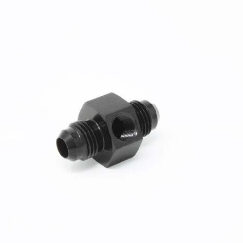 Aeromotive VaporWorx Gauge Setting Fitting Adapter - (1) AN-06 Male-Male Union & 1/8in NPT Port - Image 7