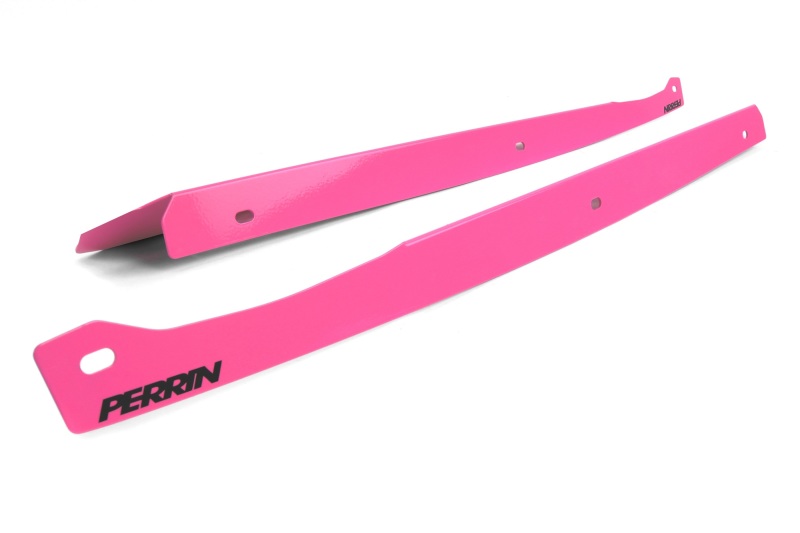 PERRIN 08-14 Subaru WRX/STI / 08-11 Impreza Fender Shroud Set - Hyper Pink - Image 2