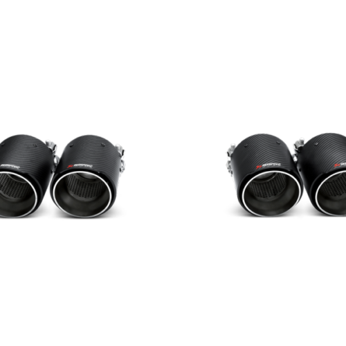 Akrapovic Tail Pipe Set (Carbon) for 14-17 BMW M3/M4 (F80/F82)
