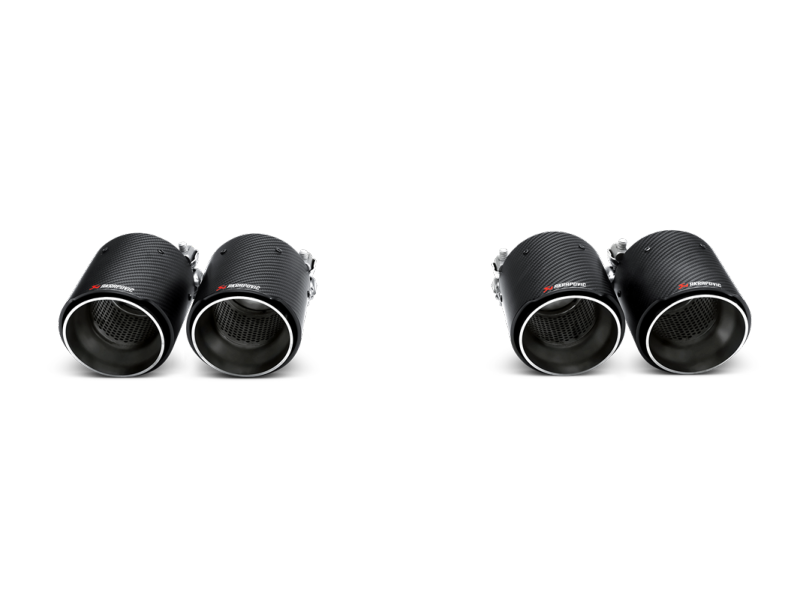 Akrapovic Tail Pipe Set (Carbon) for 14-17 BMW M3/M4 (F80/F82)