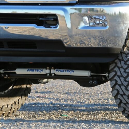 Fabtech 14-18 Ram 2500/3500 4WD Dual Steering Stabilizer System w/Perf. Shocks - Image 4