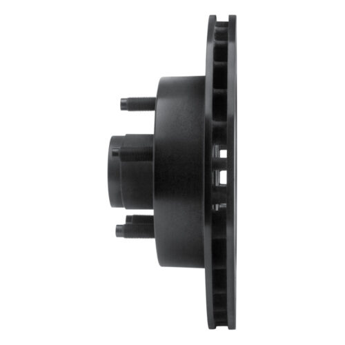 R1 Concepts for 83-94 Ford Ranger (USA/Canada) Front Left Drilled & Slotted Black Brake Rotor - Image 3