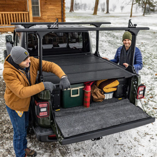 BAK 02-18 & 19-24 Classic Dodge Ram 8ft Bed (20-26 2500/3500 New Body Style) BAKFlip MX4 TS - Image 3