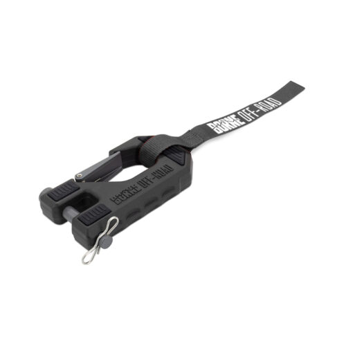 Borne Off-Road Winch Hook - 3/8in Rope - Hand Strap - Orange - Image 5