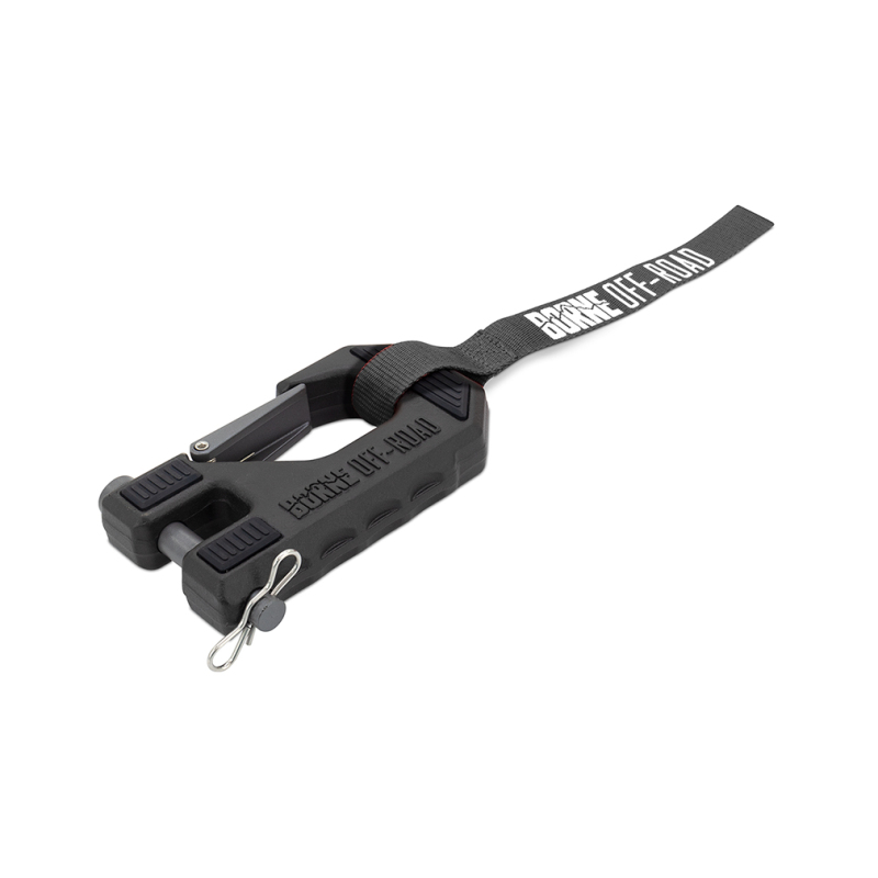 Borne Off-Road Winch Hook - 3/8in Rope - Hand Strap - Orange - Image 5
